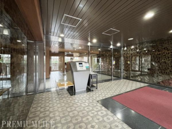 �@�G���g�����X�ɂ̓I�[�g���b�N���ݒu����Ă���A�K��Z�[���X�⊩�U�ȂǁA��������K��҂��V���b�g�A�E�g�B