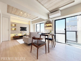 �@�ؖڂ̓V�䂪��Ԃ̃A�N�Z���g�ƂȂ�A�����݂Ɨ������������a�����A�S�n�悢LDK�ł��B